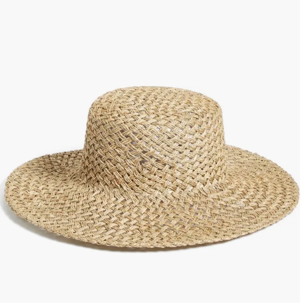 Lack of Color The SunnyDip Wide Brimmed Hat in Seagrass